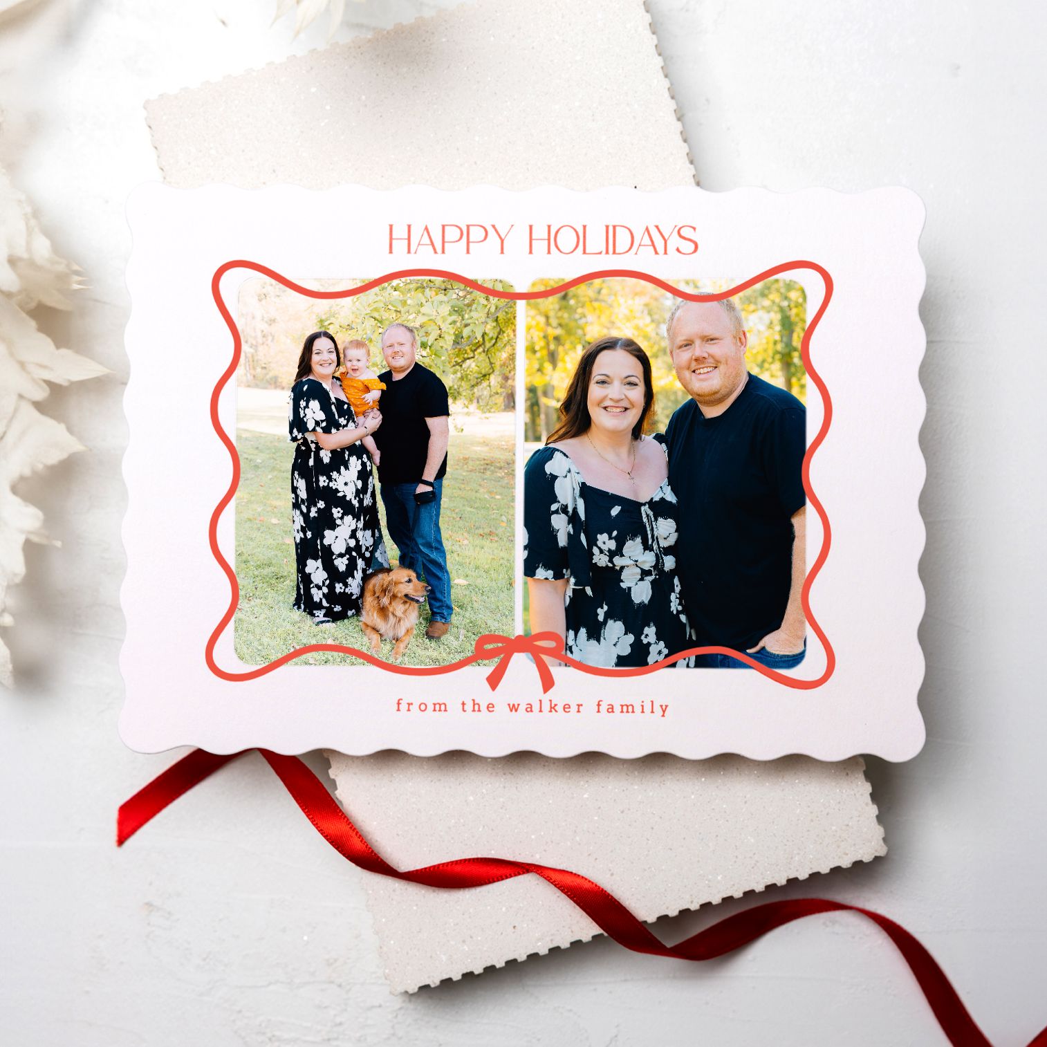 A holiday card that I could design and print for you after your session.  This takes another thing off of your to do list.