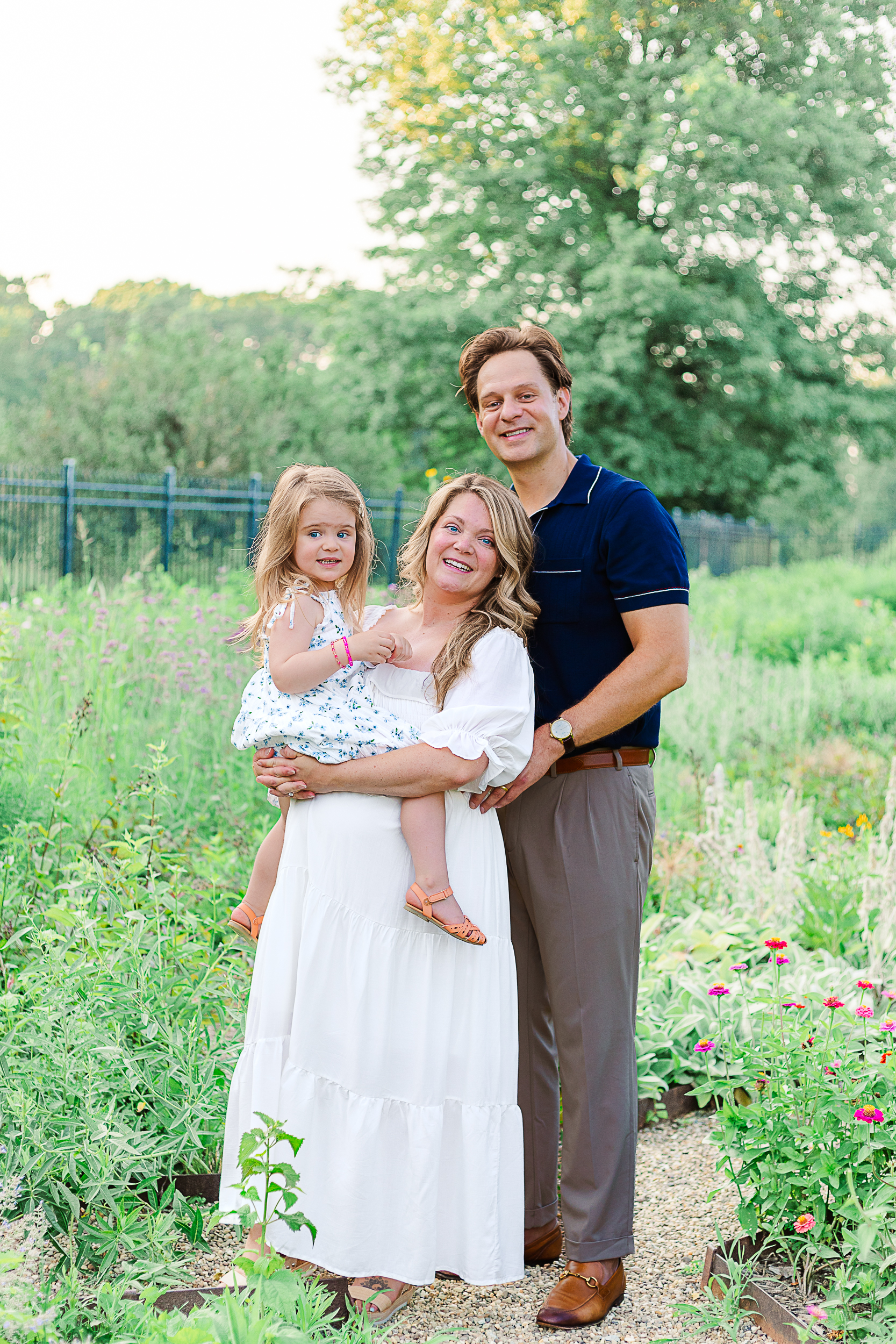 Holiday Maternity Photography Pittsburgh family session for Christmas cards.
